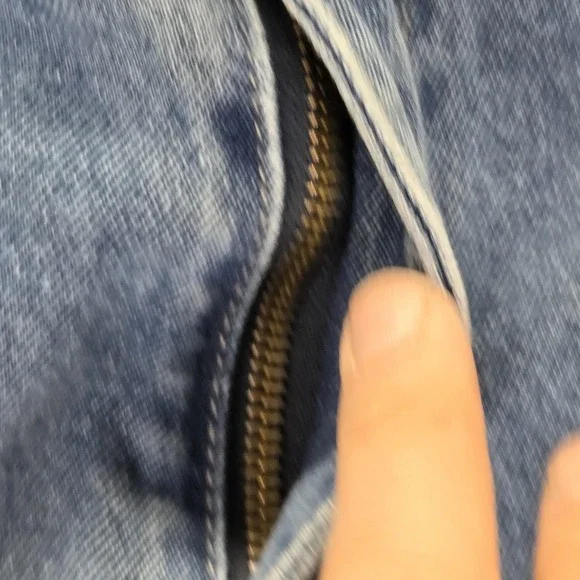 Vans Rowan Jeans Mens Blue Loose Fit Straight Double Knee Skater Y2K Fits 29x30 - Picture 12 of 16